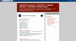Desktop Screenshot of peoplesoftconnect.blogspot.com