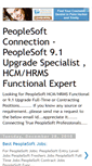 Mobile Screenshot of peoplesoftconnect.blogspot.com