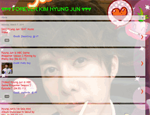 Tablet Screenshot of kimhyungjunss501.blogspot.com