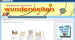 Desktop Screenshot of freiarbeitsmaterial-grundschule.blogspot.com