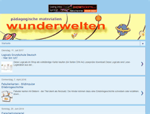Tablet Screenshot of freiarbeitsmaterial-grundschule.blogspot.com