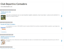 Tablet Screenshot of clubcontadero.blogspot.com