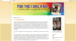 Desktop Screenshot of forthelonghaul1.blogspot.com