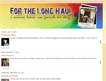 Tablet Screenshot of forthelonghaul1.blogspot.com