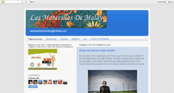 Desktop Screenshot of lasmaravillasdemalay.blogspot.com