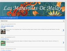 Tablet Screenshot of lasmaravillasdemalay.blogspot.com