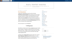 Desktop Screenshot of paultestetdietix.blogspot.com