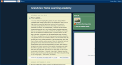 Desktop Screenshot of grandviewhomeschool.blogspot.com