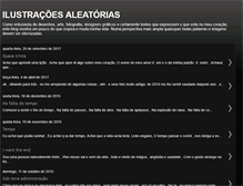 Tablet Screenshot of ilustracoesaleatorias.blogspot.com