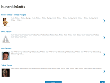 Tablet Screenshot of bunchkinknits.blogspot.com