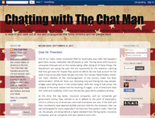 Tablet Screenshot of chattingwiththechatman.blogspot.com