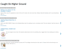 Tablet Screenshot of caughtonhigherground.blogspot.com