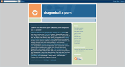 Desktop Screenshot of dragonball-z-porn.blogspot.com