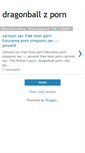 Mobile Screenshot of dragonball-z-porn.blogspot.com