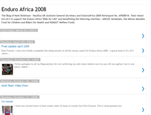 Tablet Screenshot of enduro-africa-2008.blogspot.com