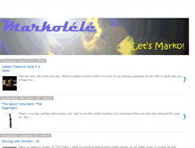 Tablet Screenshot of markolele.blogspot.com