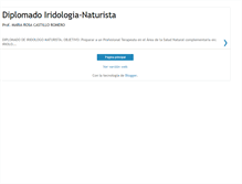 Tablet Screenshot of iriologiacastillo.blogspot.com