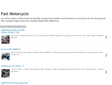 Tablet Screenshot of fastmotorcycle.blogspot.com