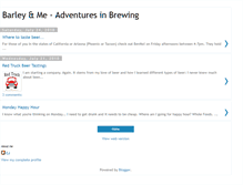 Tablet Screenshot of barleyandmebrewing.blogspot.com