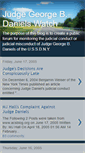 Mobile Screenshot of judgegeorgebdanielswatch.blogspot.com
