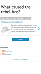 Mobile Screenshot of causationhistoryrebels.blogspot.com