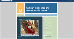 Desktop Screenshot of manipurisongs.blogspot.com