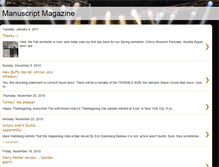 Tablet Screenshot of manuscriptmagazine.blogspot.com