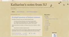 Desktop Screenshot of njcommuniques.blogspot.com