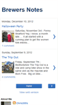 Mobile Screenshot of brewersnotes.blogspot.com