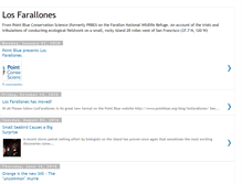 Tablet Screenshot of losfarallones.blogspot.com