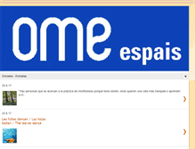 Tablet Screenshot of omecoaching.blogspot.com