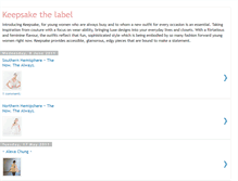 Tablet Screenshot of keepsakethelabel.blogspot.com