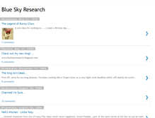 Tablet Screenshot of blueskyresearch.blogspot.com