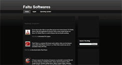 Desktop Screenshot of faltusoftwares.blogspot.com