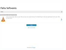 Tablet Screenshot of faltusoftwares.blogspot.com
