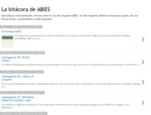 Tablet Screenshot of abiesbitacora.blogspot.com