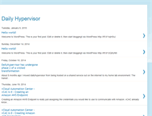 Tablet Screenshot of dailyhypervisor.blogspot.com