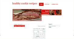 Desktop Screenshot of healthycookie-recipes.blogspot.com