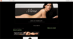 Desktop Screenshot of mona-hegre-art.blogspot.com