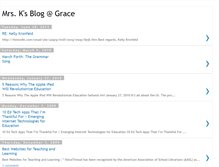 Tablet Screenshot of mrsksblogatgrace.blogspot.com