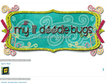 Tablet Screenshot of mylildoodlebugs.blogspot.com