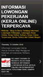 Mobile Screenshot of informasi-pekerjaan-online.blogspot.com