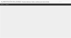 Desktop Screenshot of alimentacionsinfantil.blogspot.com