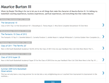 Tablet Screenshot of mauricethethird.blogspot.com