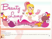 Tablet Screenshot of beautylamp.blogspot.com