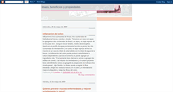 Desktop Screenshot of beneficiosypropiedadesdelalinaza.blogspot.com