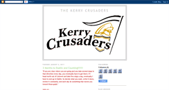 Desktop Screenshot of kerrycrusaders.blogspot.com