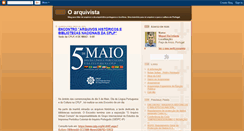 Desktop Screenshot of falemosdearquivos.blogspot.com