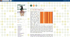 Desktop Screenshot of differentisdangerous.blogspot.com