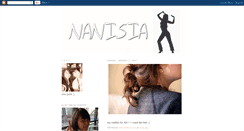 Desktop Screenshot of nanisia.blogspot.com